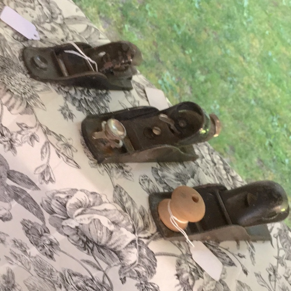 Bundle vintage metal planes men’s Father’s Day primitive rustic farmhouse - Picture 1 of 11